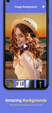 Смена фона видео для Android — скриншот 3