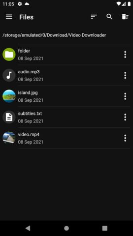 Video Downloader для Android — скриншот 4