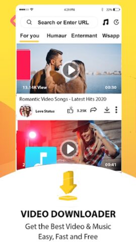 Video Downloader — Video Saver для Android — скриншот 3