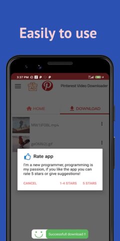 Video Downloader for Pinterest для Android — скриншот 3