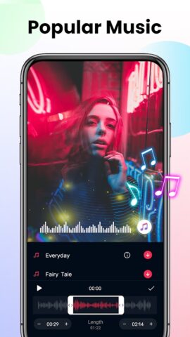 Видеомейкер с музыкой и фото для Android — скриншот 5