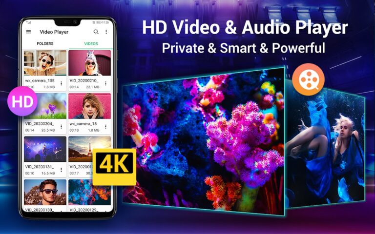 HD Video Player для Android для Android — скриншот 1