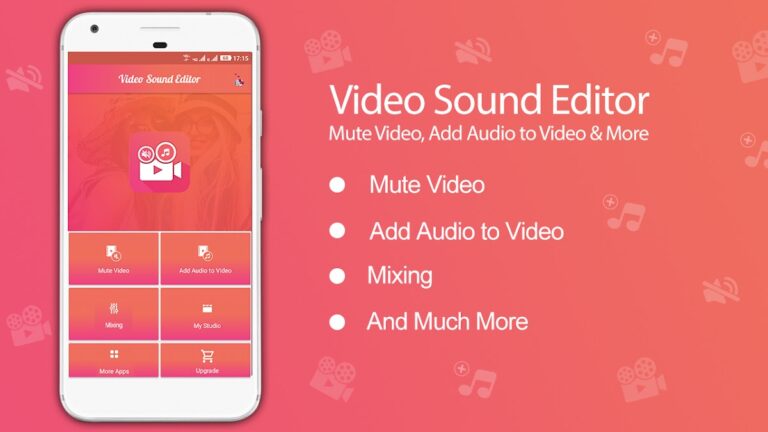 Video Sound Editor : Add Audio для Android — скриншот 1