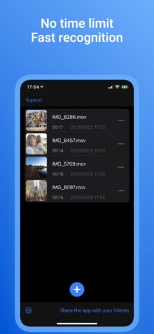 Video to Text Transcribe для iOS — скриншот 2