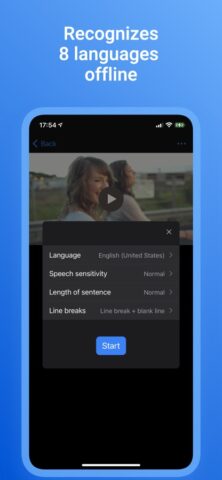Video to Text Transcribe для iOS — скриншот 3