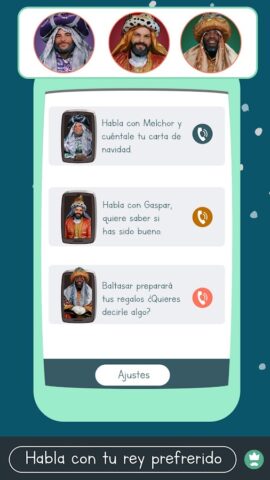 Videollamada de Reyes Magos для Android — скриншот 5