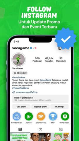 VocaGame — TopUp Game Murah для Android — скриншот 5