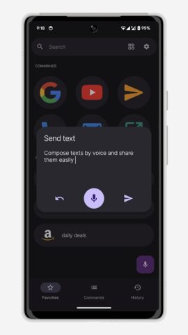 Голосовой поиск для Android — скриншот 4