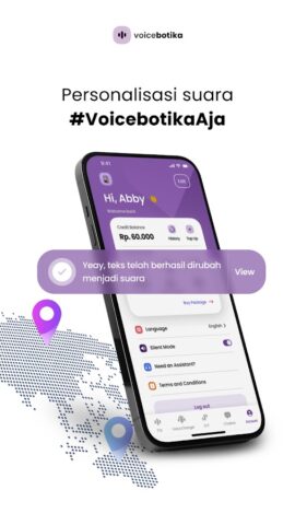 Voicebotika — Text To Speech для Android — скриншот 3