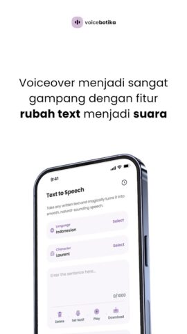 Voicebotika — Text To Speech для Android — скриншот 4