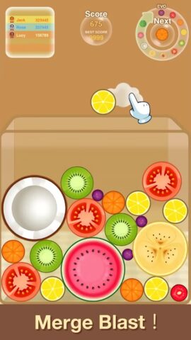 Watermelon Game для Android — скриншот 2