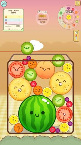 Watermelon Merge Game для Android — скриншот 1