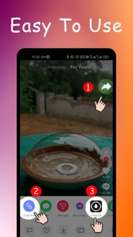 WeSaver: No Watermark Download для Android — скриншот 2