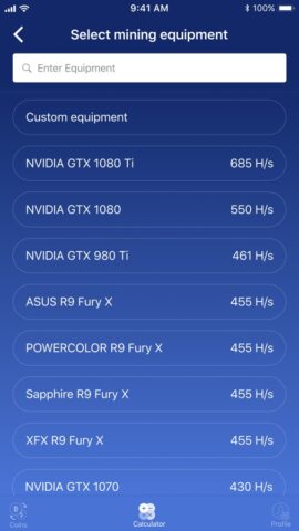 What2Mine для iOS — скриншот 2