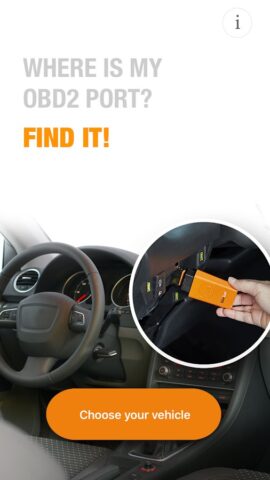 Где мой OBD2 разъем? Find it! для Android — скриншот 1