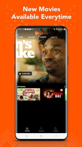 Wi-flix для Android — скриншот 1
