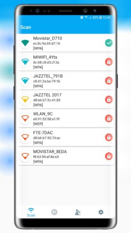 Генератор ключей паролей Wi-Fi для Android — скриншот 1