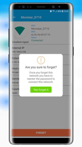 Генератор ключей паролей Wi-Fi для Android — скриншот 5