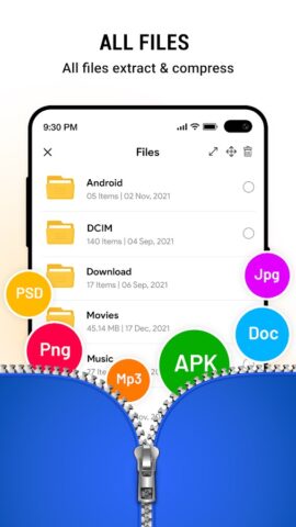 Zip RAR для Android — скриншот 2