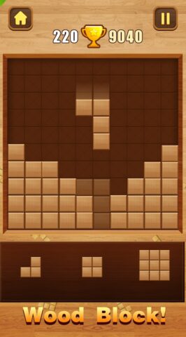 Wood Block Puzzle для Android — скриншот 1