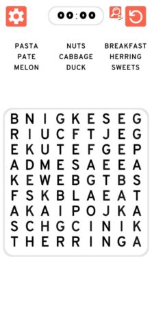 Головоломка по поиску слов для iOS — скриншот 3