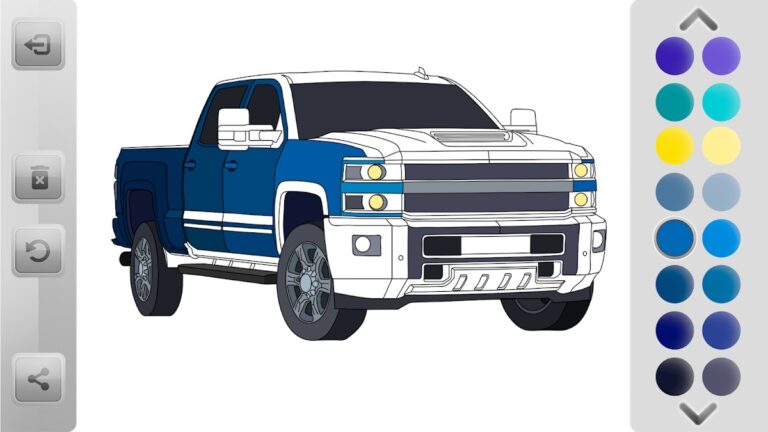 Раскраска Машины Со Всего Мира для Android — скриншот 3