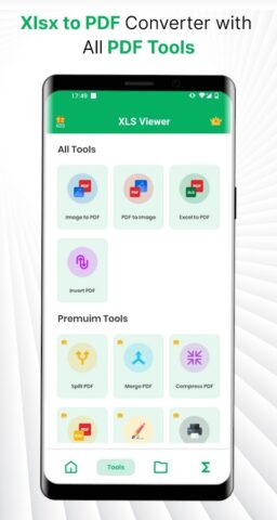 Программа файлов XLSX с Xls для Android — скриншот 5