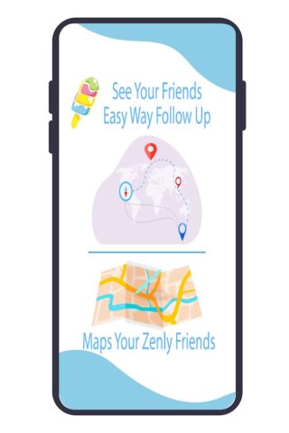 Zenli — Map Your Friends — скриншот 2