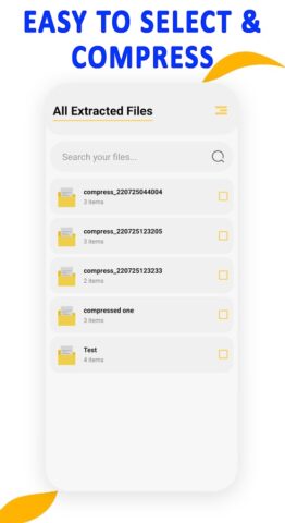 Zip File Reader Compressor App для Android — скриншот 3