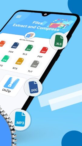 Zipunzip Читатель файлов для Android — скриншот 2