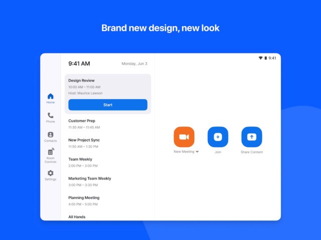 Zoom Rooms Controller для Android — скриншот 5