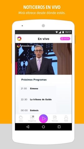eltrece для Android — скриншот 3