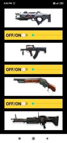 hacker sensi booster max для Android — скриншот 3