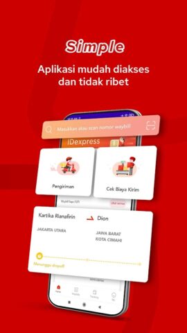 iDexpress Indonesia для Android — скриншот 1