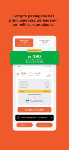 123milhas: Voos e Hotéis для Android — скриншот 1