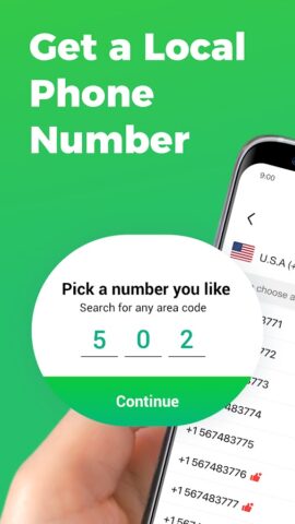 2nd Line-Второй номер телефона для Android — скриншот 1