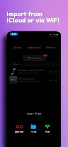 8D Music Player — 8Dimension для iOS — скриншот 5