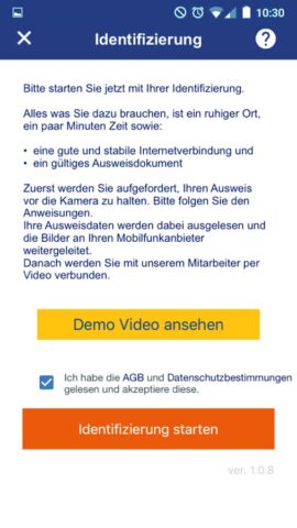 ALDI TALK Aktivierung для Android — скриншот 2