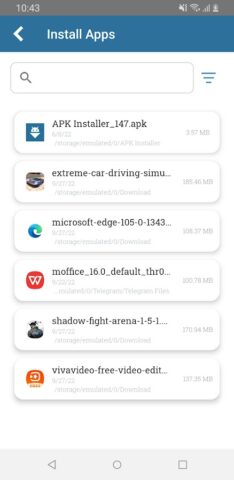 APK Installer by Uptodown для Android — скриншот 2
