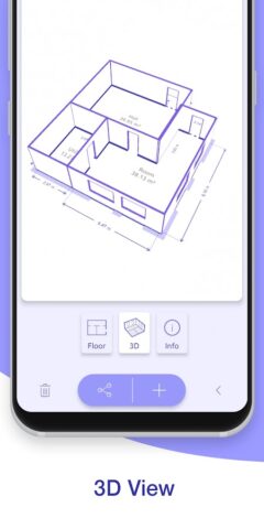 AR Plan 3D — Линейка, Рулетка для Android — скриншот 4