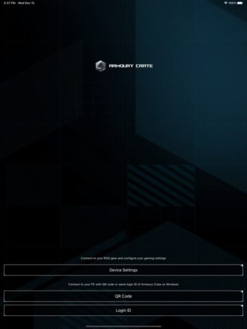 ARMOURY CRATE для iOS — скриншот 1