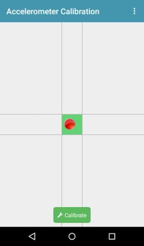 Accelerometer Calibration для Android — скриншот 2