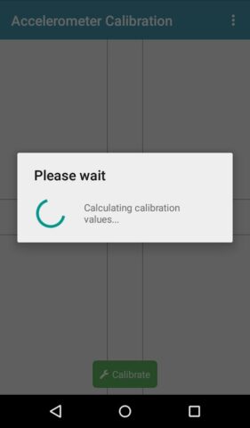 Accelerometer Calibration для Android — скриншот 4