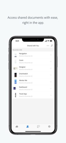 Adobe XD для iOS — скриншот 3