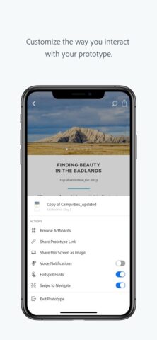 Adobe XD для iOS — скриншот 4