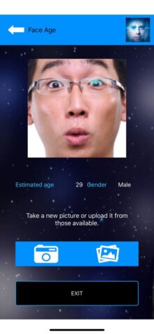 AgeBot: распознавание лица для iOS — скриншот 3