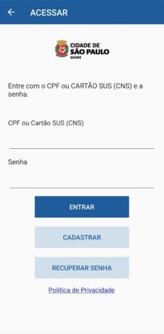 Agenda Fácil — Prefeitura SP для Android — скриншот 2