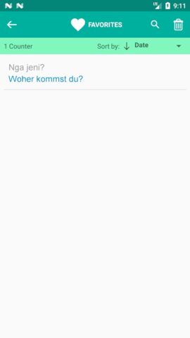 Albanian German Translator для Android — скриншот 3