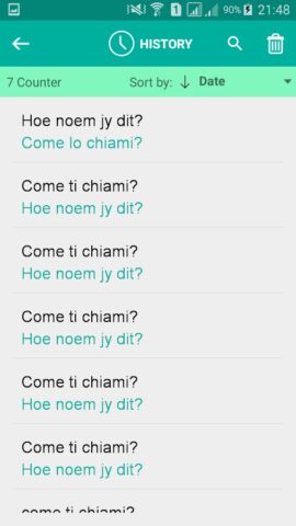 Albanian Italian Translator для Android — скриншот 3