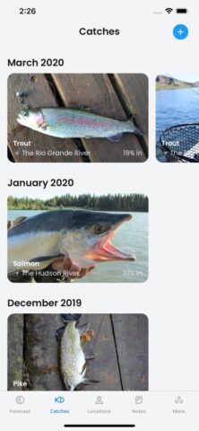 Прогноза клева и погоды для iOS — скриншот 4